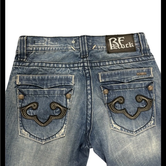 ReRock for Express Denim faded jeans 30X30 Tokyo bootcut men’s - Picture 3 of 7